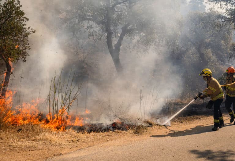 Incendios en Girona