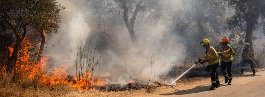 Incendios en Girona