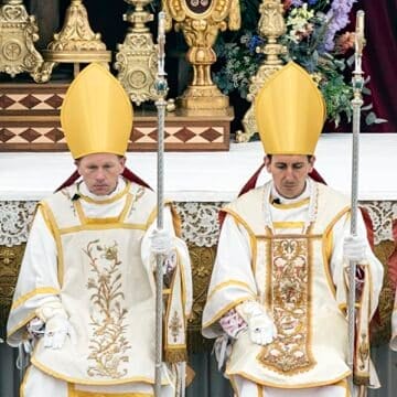 Consagración episcopal de los lefebvrianos. Foto: Efe.
