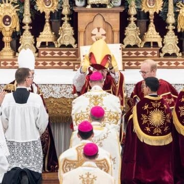 Consagración episcopal de los lefebvrianos. Foto: Efe.