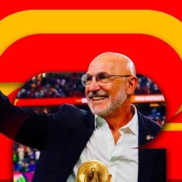 El seleccionador español, Luis de la Fuente. Fuente: CEE