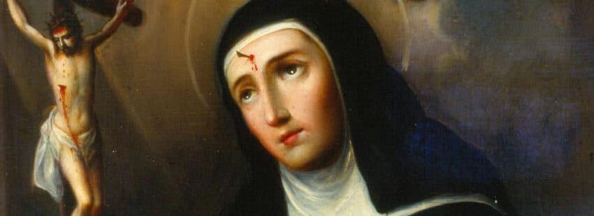 Por qué santa Rita es patrona de lo imposible. En esta representación de Miguel Mateo Maldonado y