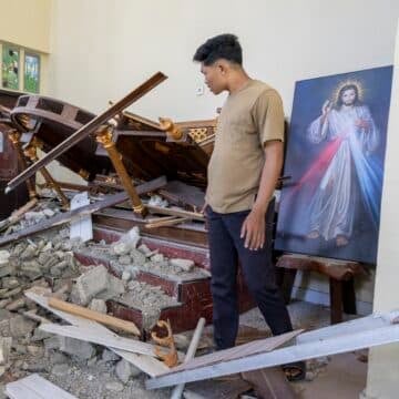 León XIV expresa su solidaridad con las víctimas del devastador terremoto en Indonesia