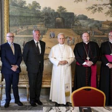 El Papa con la Fundación Casa Sollievo della Sofferenza