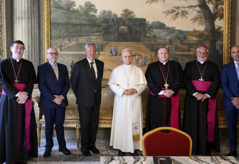 El Papa con la Fundación Casa Sollievo della Sofferenza