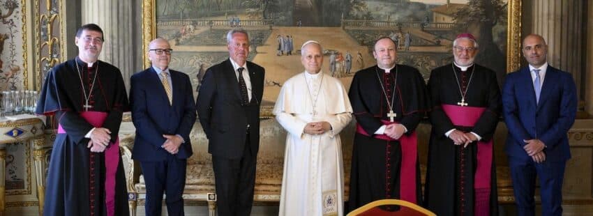 El Papa con la Fundación Casa Sollievo della Sofferenza