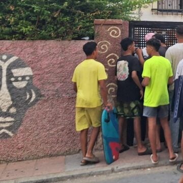 Migrantes en la Casa de Acogida San Antonio de Ceuta