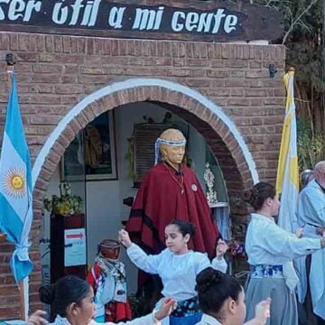 Chimpay conmemoró el 140° aniversario de Ceferino Namuncurá