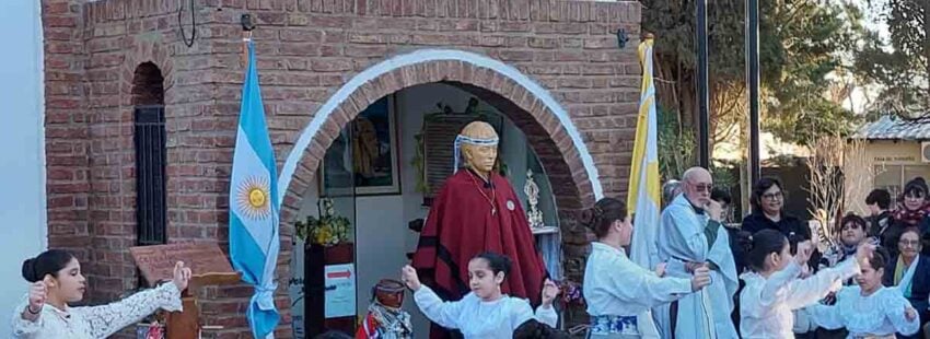 Chimpay conmemoró el 140° aniversario de Ceferino Namuncurá
