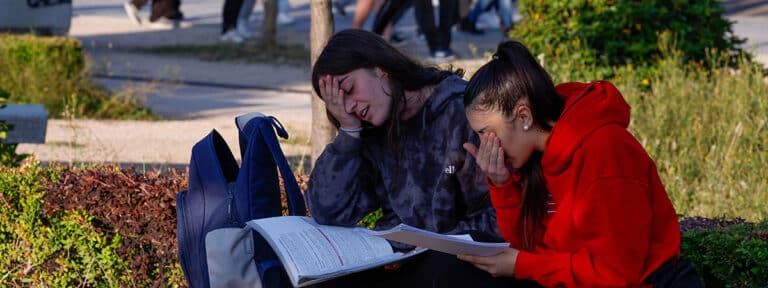 Chicas estudiantes