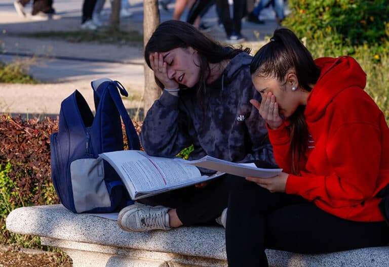 Chicas estudiantes