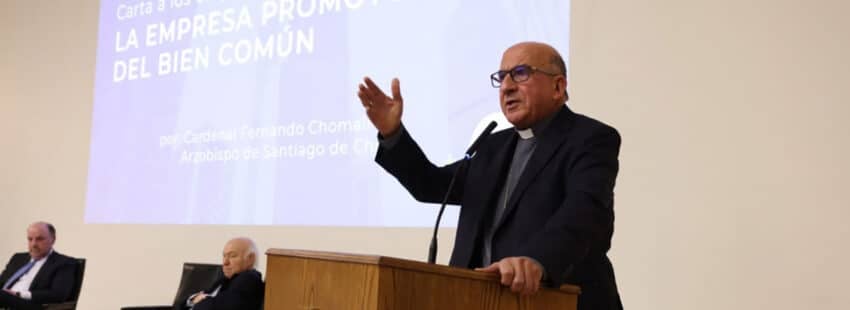 El cardenal chileno pidió un gran diálogo nacional y vinculante