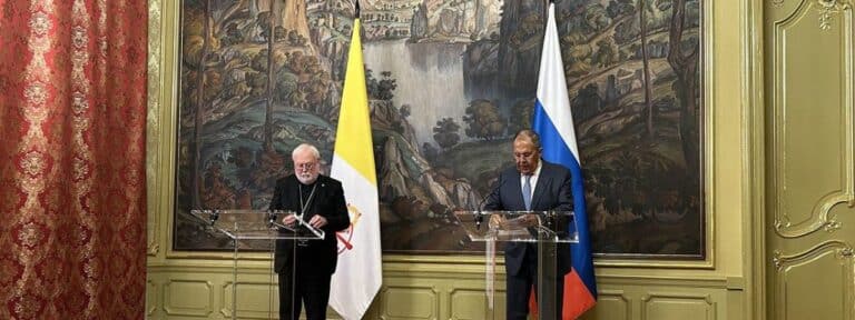 El Vaticano reclama en Moscú el final definitivo de la guerra en Ucrania