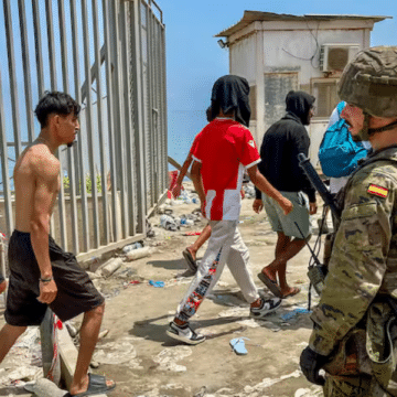 Crisis migratoria en Ceuta