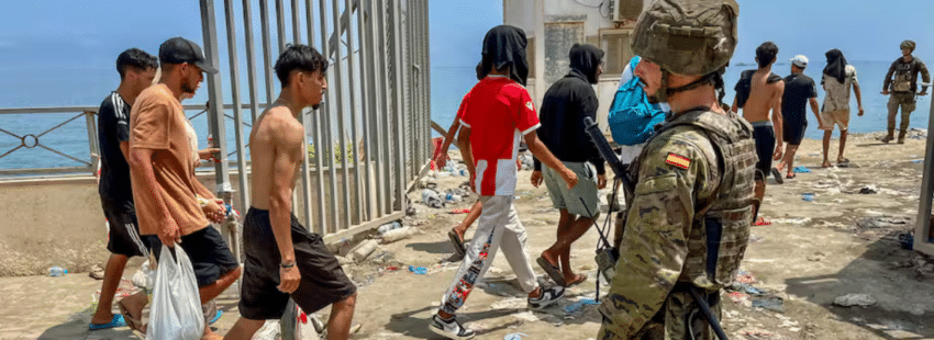 Crisis migratoria en Ceuta
