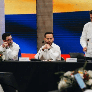Abelardo de la Espriella y su gabinete