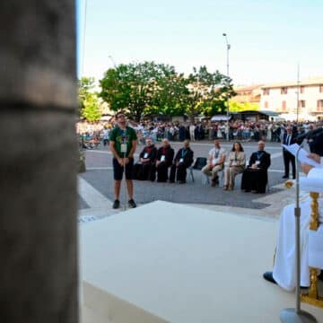 León XIV, en la JMJ franciscana en Asís