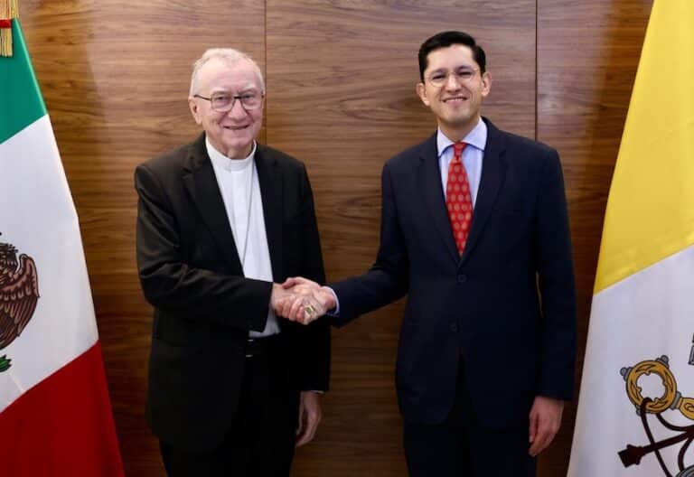 El cardenal Parolin en México