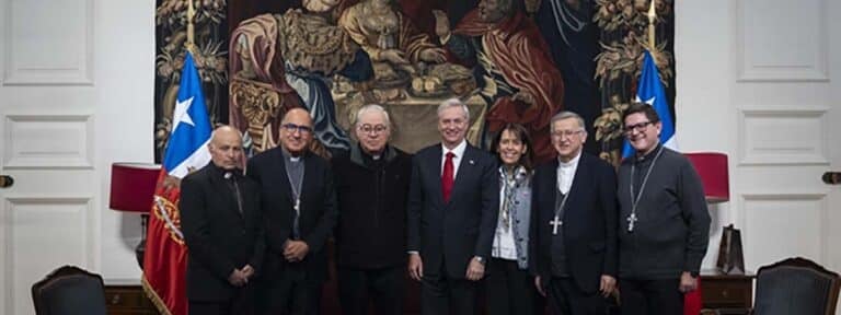 Los obispos chilenos se reúnen con el presidente José Antonio Kast