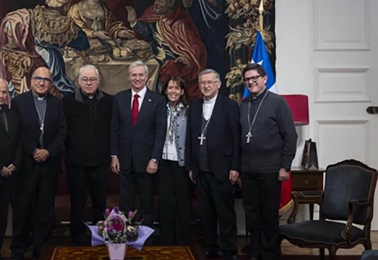 Los obispos chilenos se reúnen con el presidente José Antonio Kast