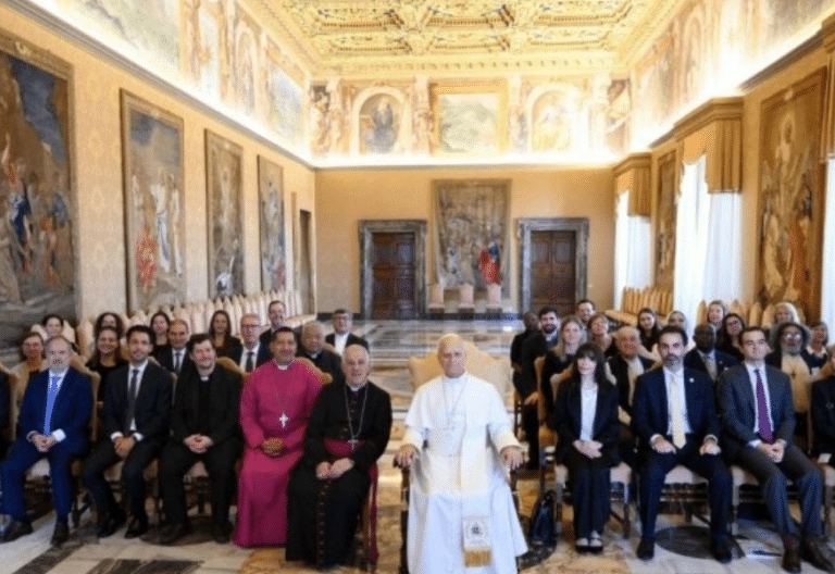 Audicencia con el Papa León XIV