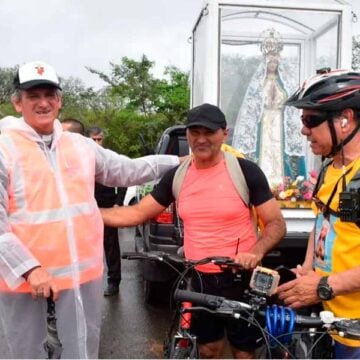 Los jóvenes del NEA peregrinaron al Santuario mariano de Itatí