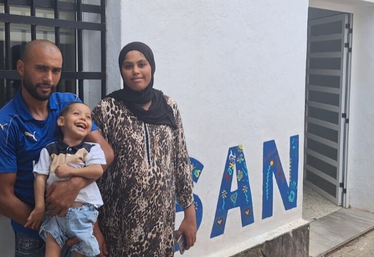 Migrantes en la Casa San Antonio de Ceuta
