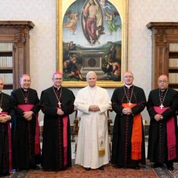 Los obispos uruguayos se reunieron con el papa León XIV