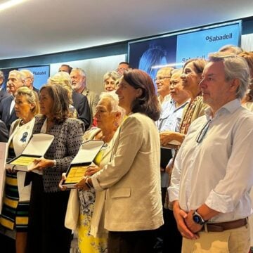 Acto de entrega de ayudas de Banco Sabadell. Foto: Vida Nueva