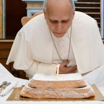 El papa celebra su cumpleaños en el Vaticano