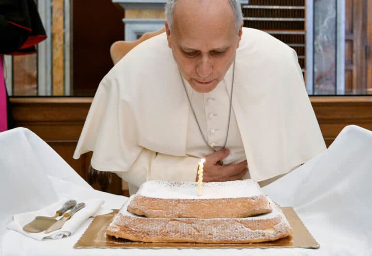 El papa celebra su cumpleaños en el Vaticano