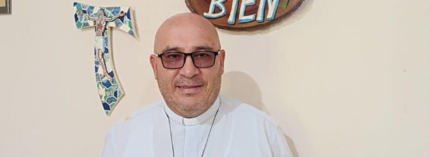 Adalberto Jiménez, obispo de Aguarico, en Ecuador