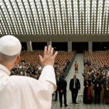León XIV, con los participantes del Congreso Internacional sobre la Pastoral Escolar y