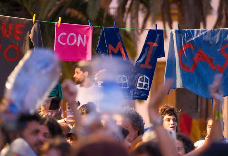 “No especularás con la vivienda, un bien de primera necesidad”