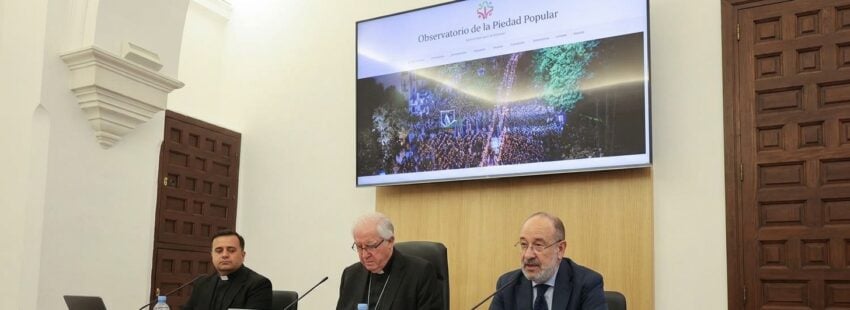 Presentación de la nueva página web del Observatorio de la Piedad Popular