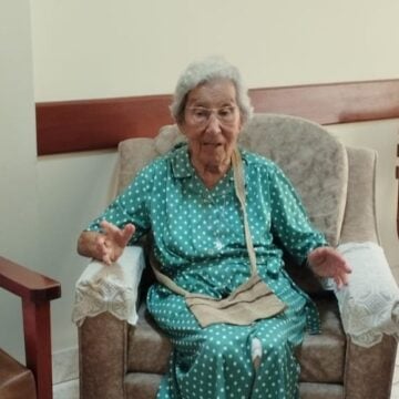 Herminia Altieri, misionera centenaria en Perú