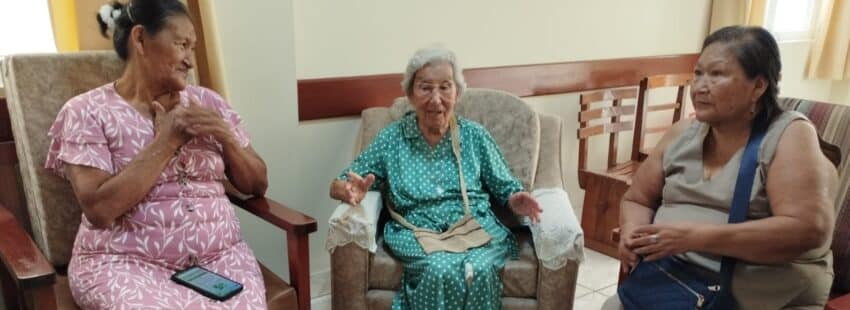 Herminia Altieri, misionera centenaria en Perú