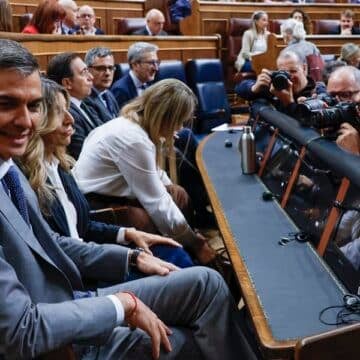 Pedro Sánchez, en el Congreso de los Diputados. Foto: Efe