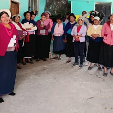 Programa Warmi Rikchari en Ecuador