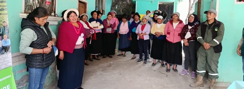 Programa Warmi Rikchari en Ecuador