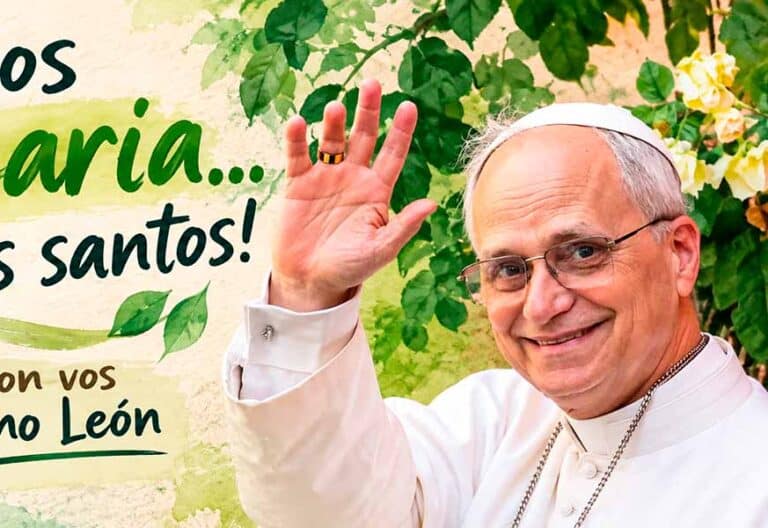 ¡Somos plegaria… somos santos! Oramos con vos, hermano León XIV