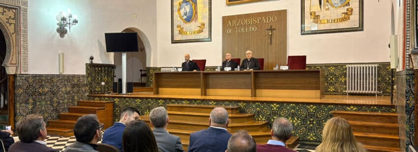 Encuentro en el arzobispado de Toledo con políticos