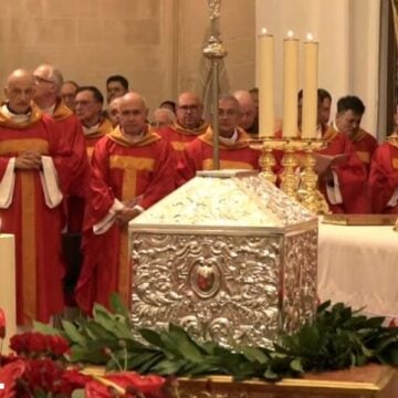 El cardenal Semeraro, en la beatificación de los mártires de Ibiza. Foto: VN