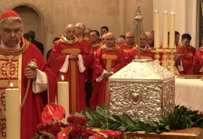 El cardenal Semeraro, en la beatificación de los mártires de Ibiza. Foto: VN