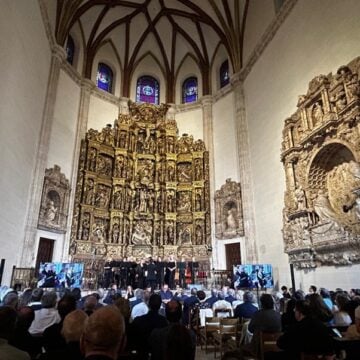 La Capilla del Obispo, en la apertura de la Delegación de Cultura de Madrid. Foto: VN