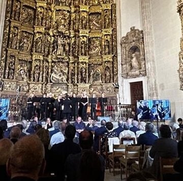 La Capilla del Obispo, en la apertura de la Delegación de Cultura de Madrid. Foto: VN