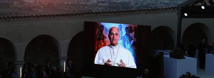Videomensaje del papa León XIV para el Encuentro por la Paz en Asís