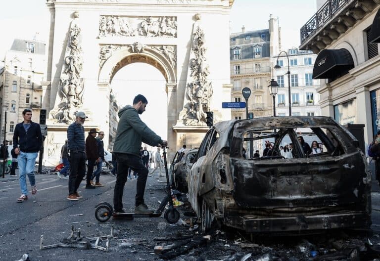 protestas paris